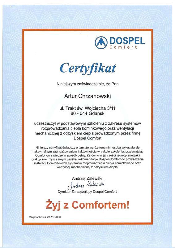 certyfikat 9