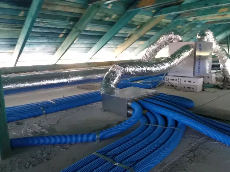 Instalacja gruntowego wymiennika ciepła Artkom nr 1