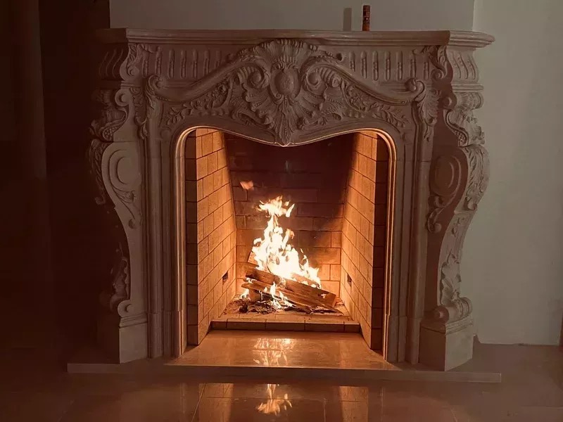 Zrealizowany montaż kominka Artkom nr 7