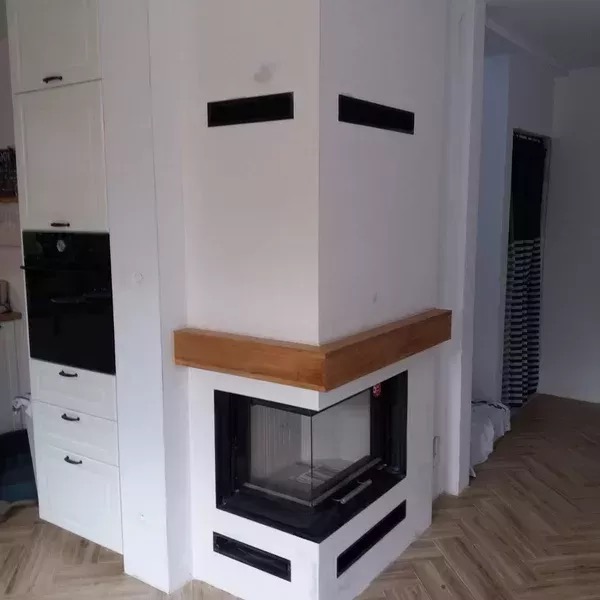 Zrealizowany montaż kominka Artkom nr 12